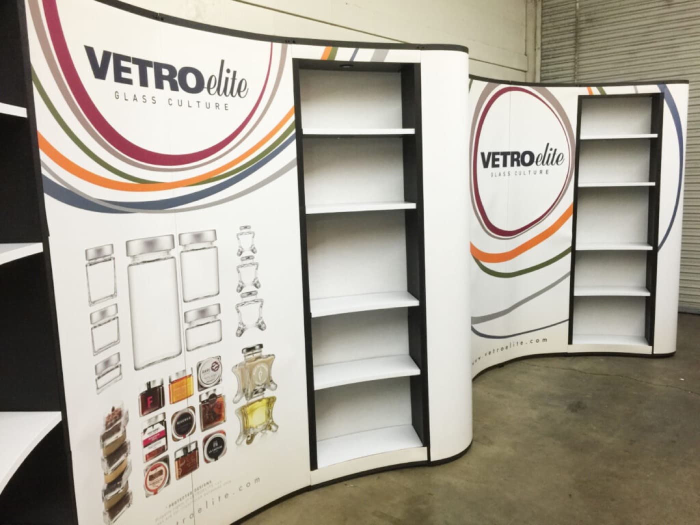 VetroElite trade show booth