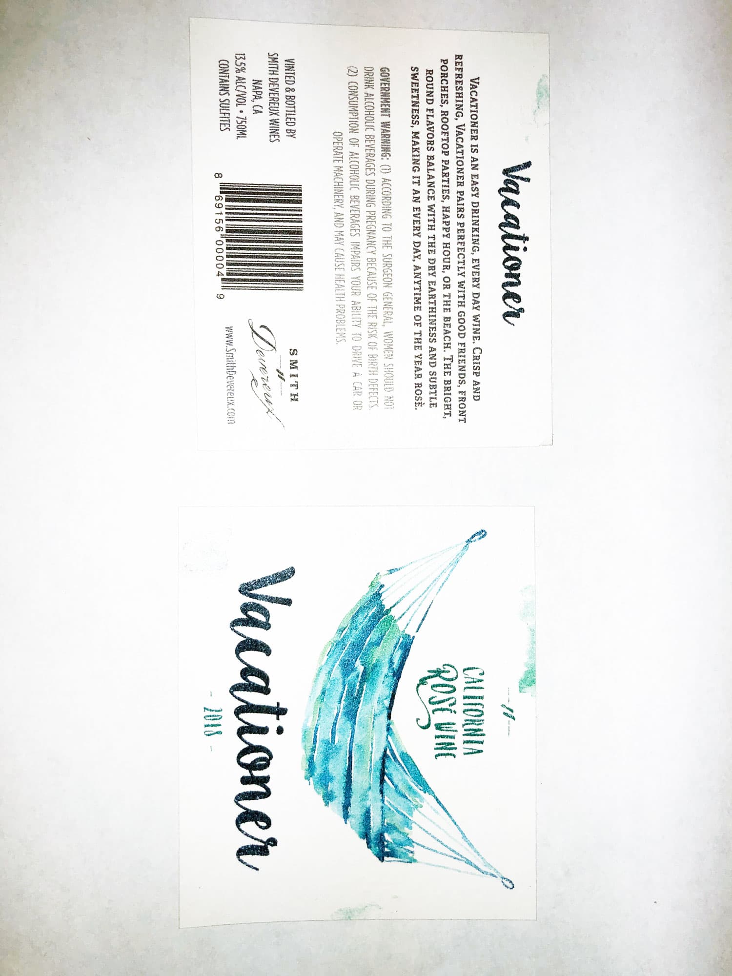 Product label production