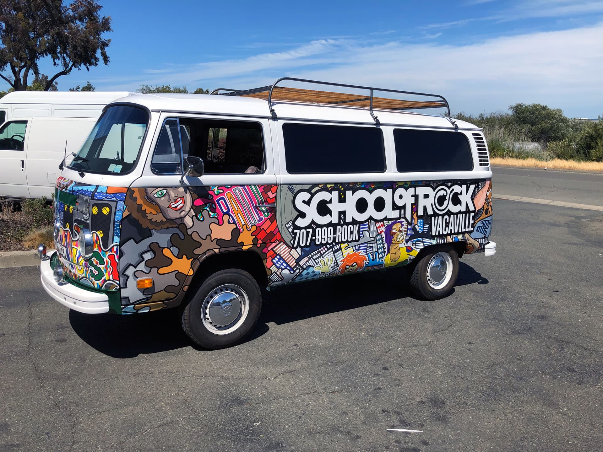 Commercial van wrap