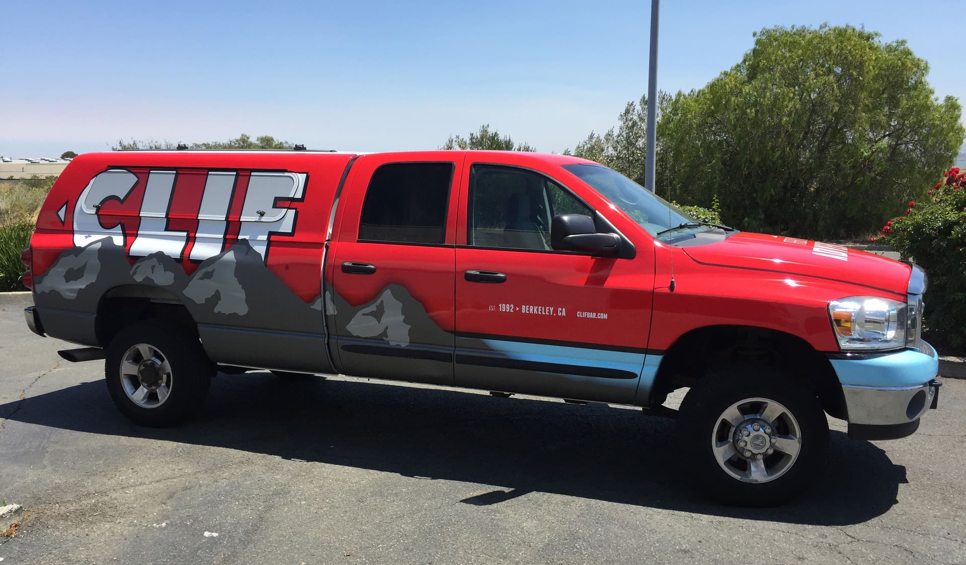 Full truck wrap