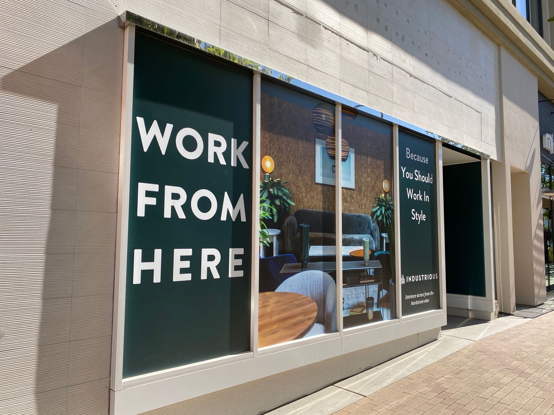 Storefront window graphics