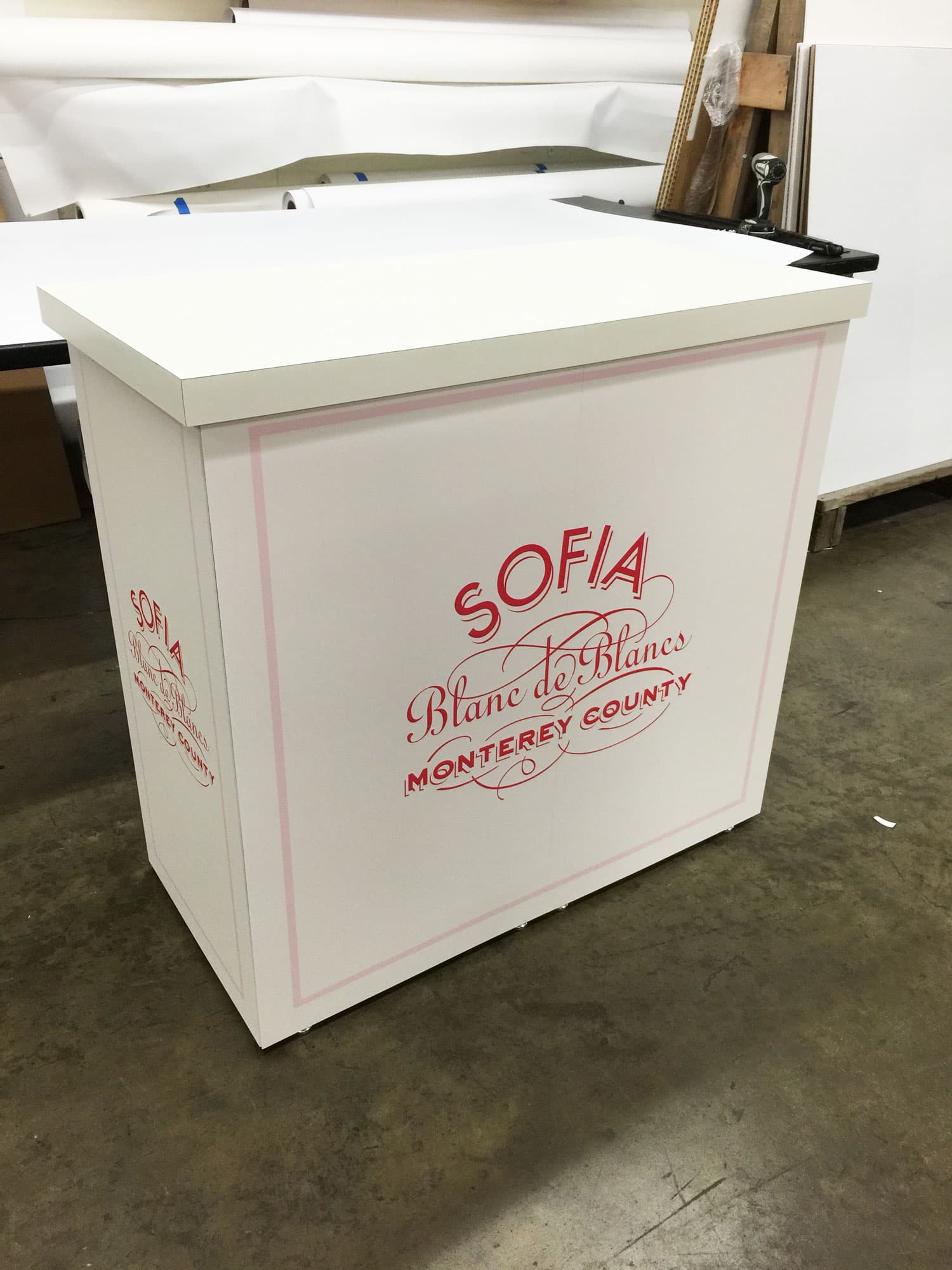 Custom interior signage